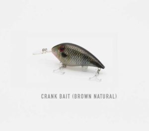 Crank Bait Natural Brown