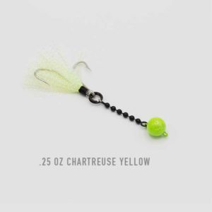 .25 oz Chartreuse Yellow Inshore Fishing