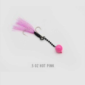 .5 oz Hot Pink Nekid Ball Jigz