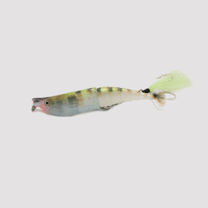 Twitching Lure Shrimp Green Camouflaged Tiger