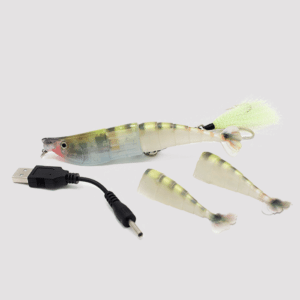 Twitching Lure Shrimp Green Camouflaged Tiger USB Accessories