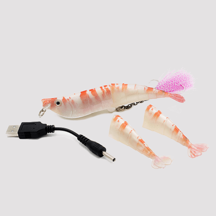 Twitching Lure Shrimp Pink Spicy Camaron USB Accessories